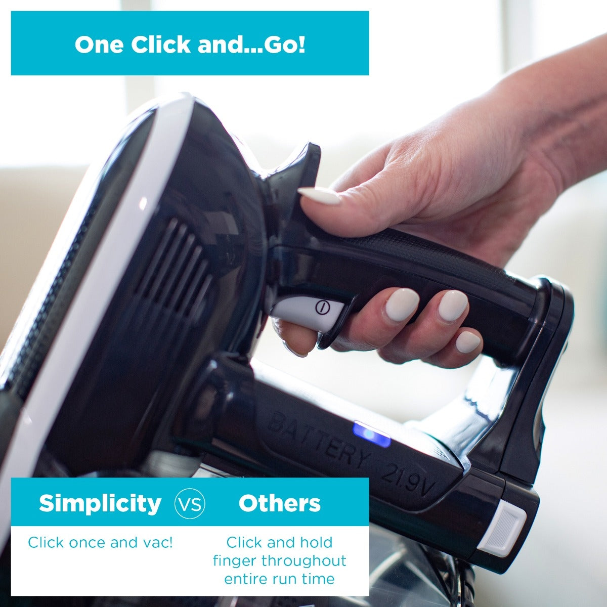 trigger of S65P vacuum