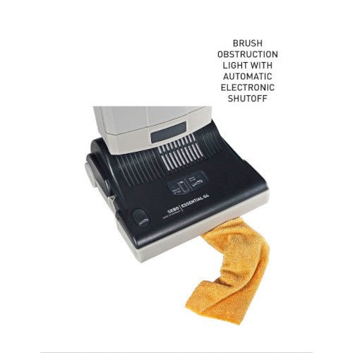 SEBO ESSENTIAL G5 side view brush obstruction