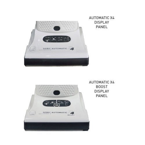 SEBO Automatic X4 and X4 Boost display panel