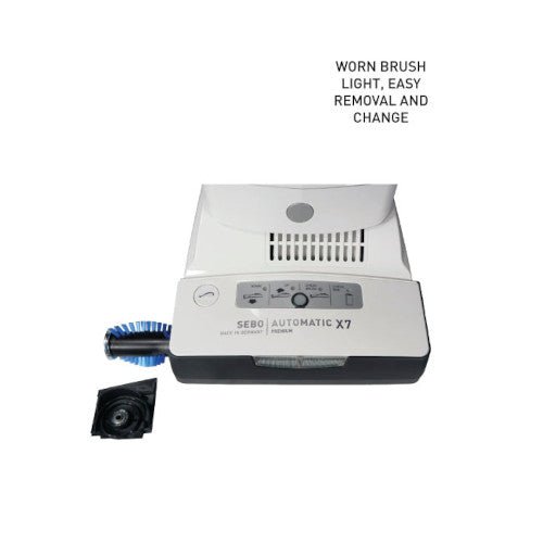 SEBO X8 Automatic roller removal