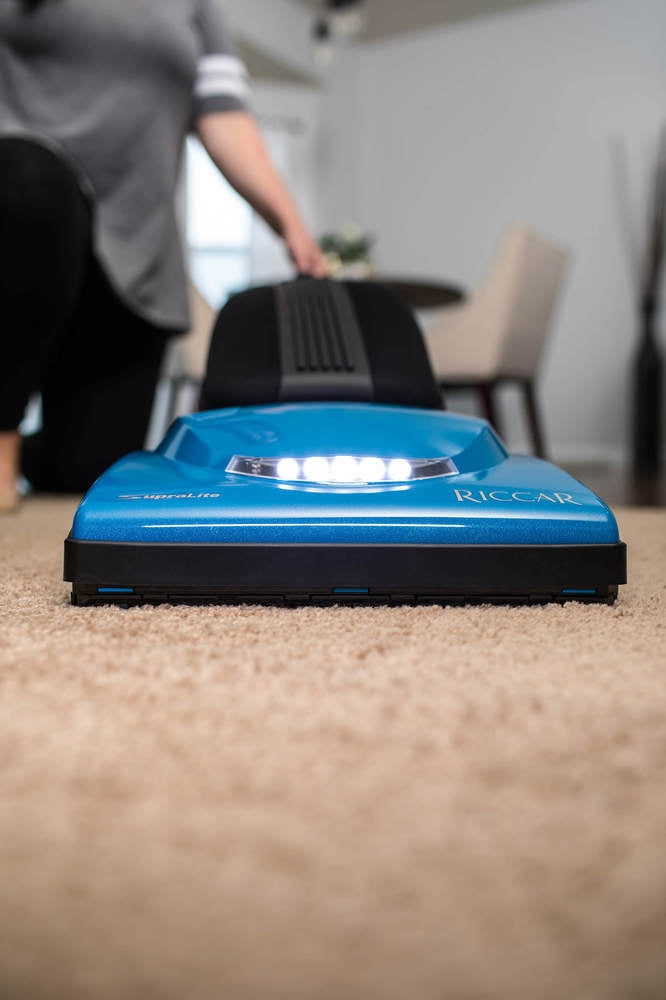  cordless supralite vacuum laying flat