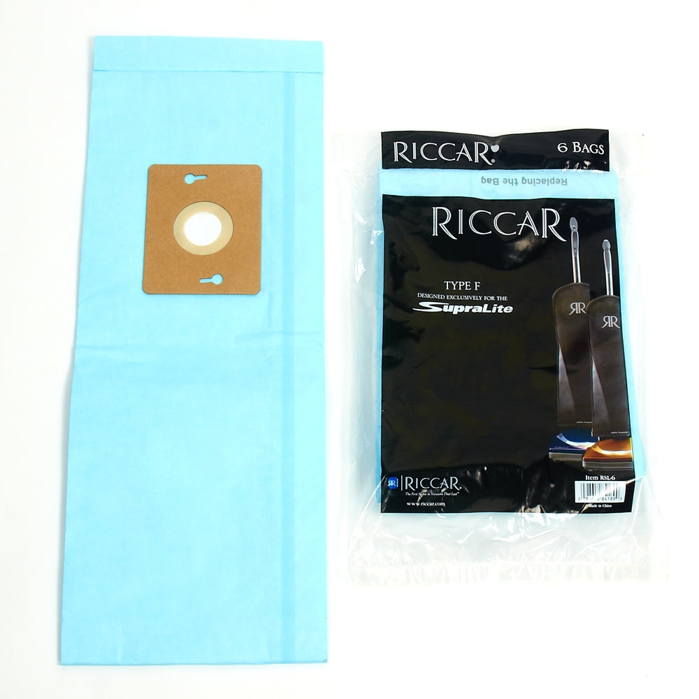 Riccar SupraLite Upright Paper Bags (6 Pack) R10E