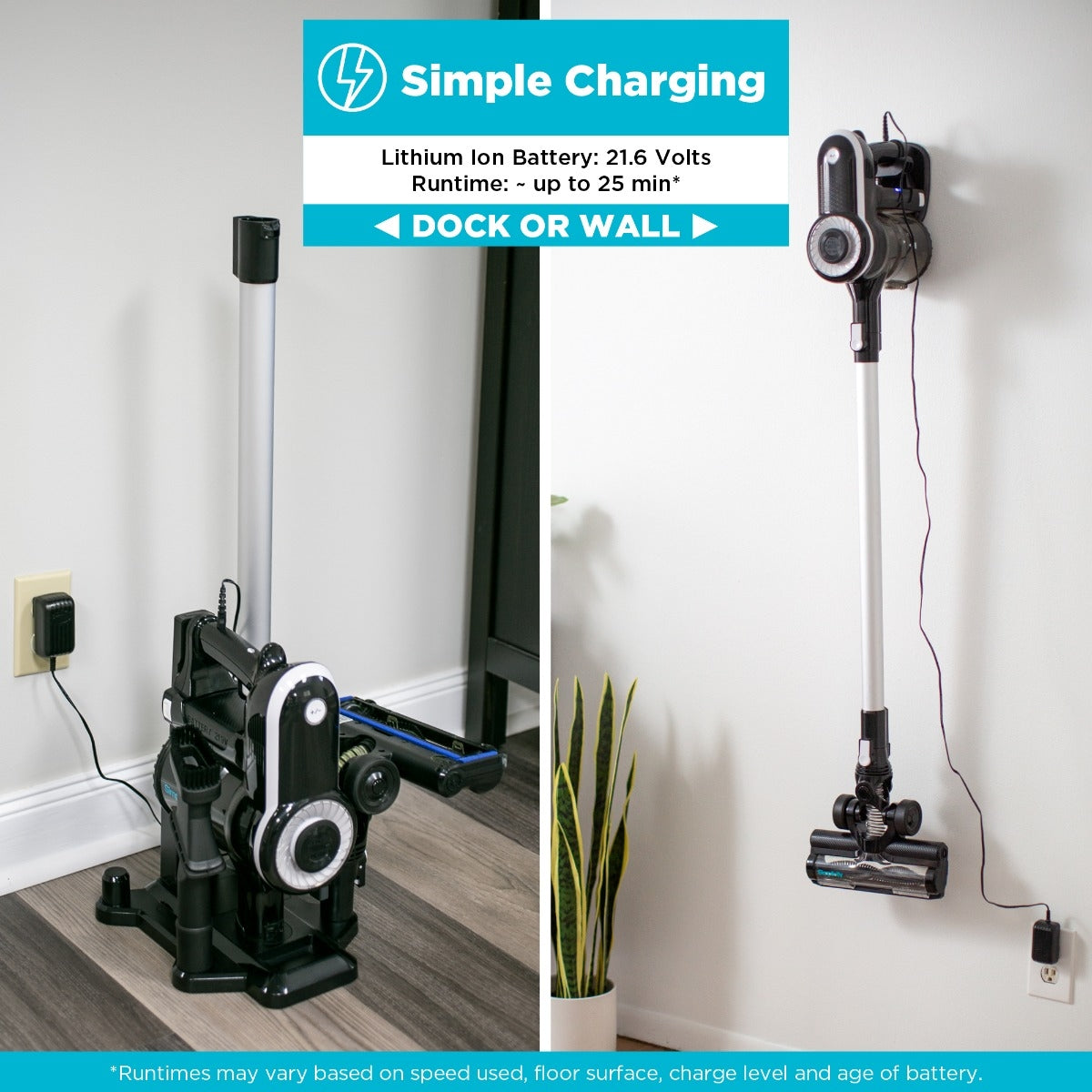 Simplicity S65 Standard Cordless Stick Vacuum