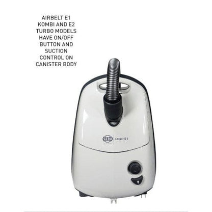 SEBO Airbelt E2 Turbo Canister  white