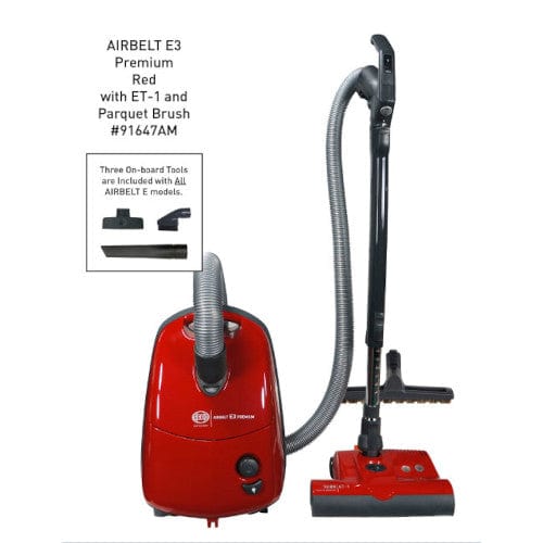 SEBO Airbelt E3 Premium Vacuum  red